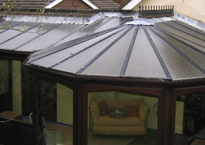 Poly Carbonate Glass Replacement for conservatories